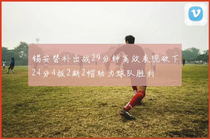 锡安替补出战29分钟高效表现砍下24分4板2断2帽助力球队胜利